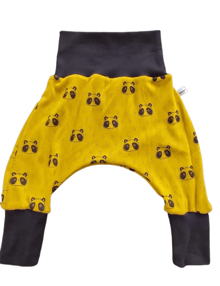 Sarouel évolutif jersey ajouré maille pointelle panda