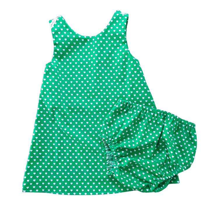 ROBE « les coeurs » taille 2 ans