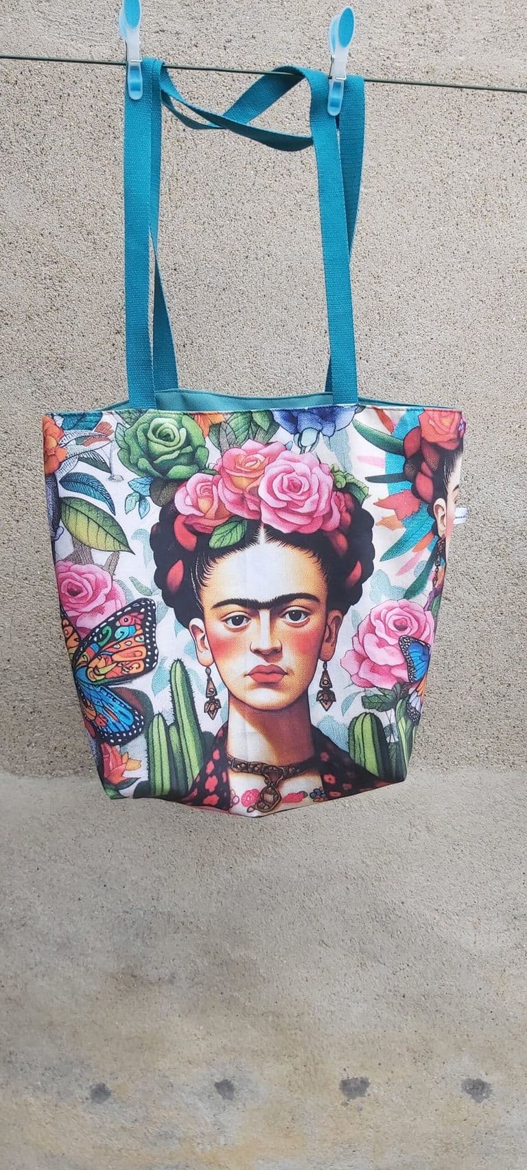 SAC FRIDA KAHLO « papillon »