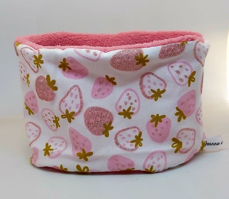 Snood bébé « les fraises »
